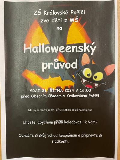 Halloweenský průvod